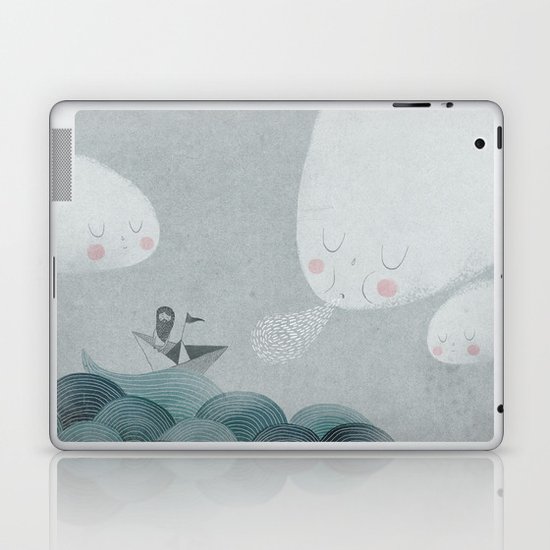 Blowing by the Wind Laptop & iPad Skin