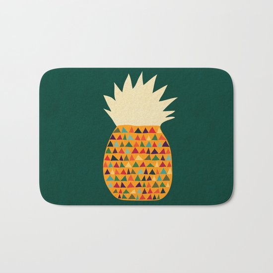 Pineapple Bath Mat