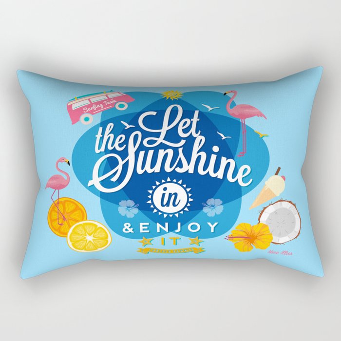 Let the Sunshine in No.2 Rectangular Pillow