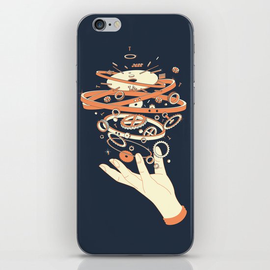 time controller iPhone Skin
