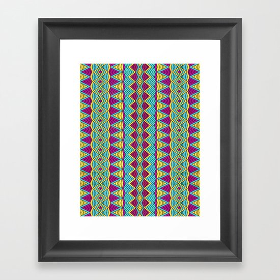 Tribal Entity Framed Art Print