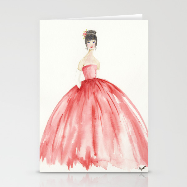 red ball gown design