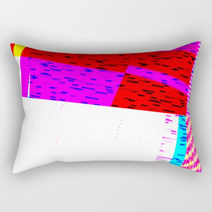 GLICTH_16 Rectangular Pillow