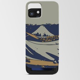 Katsushika Hokusai - The Great Wave off Kanagawa remix B iPhone Card Case
