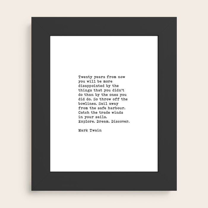 Framed Art Print