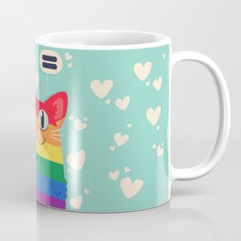LGBT Cat Coffee Mug