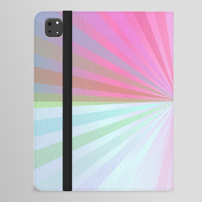 Soft Summer Rainbow iPad Folio Case