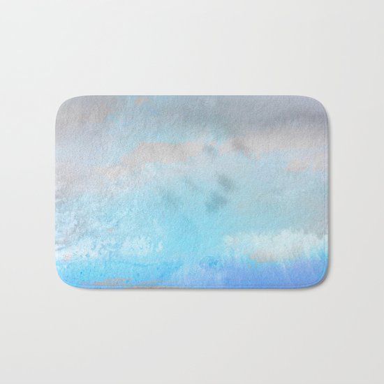 Ocean #Abstract Bath Mat