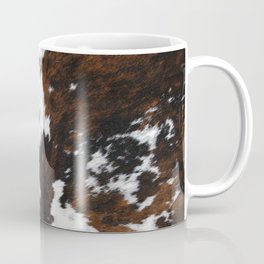 Brown Cowhide, Farmhouse decor Coffee Mug