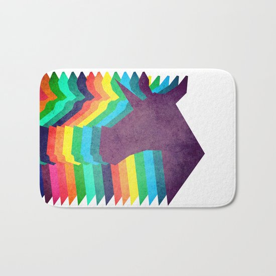 A Unicorn Among Us Bath Mat