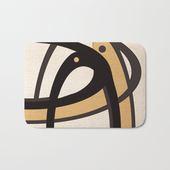 Fish in Fish Bath Mat