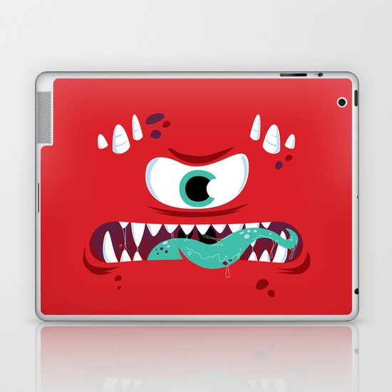 Baddest Red Monster! Laptop & iPad Skin