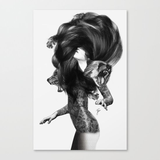 Bear #3 Canvas Print