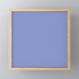Polar Blue deep Framed Mini Art Print