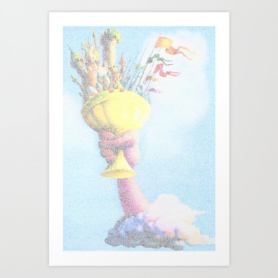 Monty Python & The Holy Grail. The Script Print! Art Print