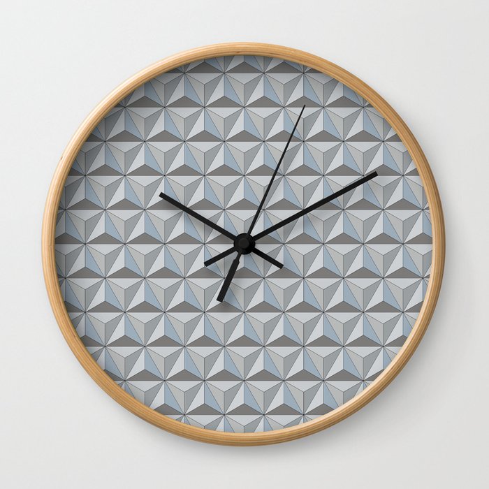 Geodesic Daytime Wall Clock