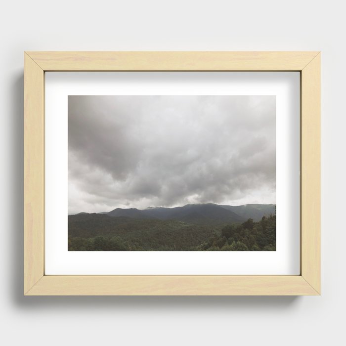 Tennessee Mountains Recessed Framed Print