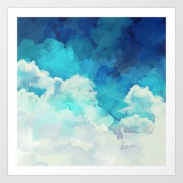 Abstract Clouds Art Prints For Any Decor Style Society6