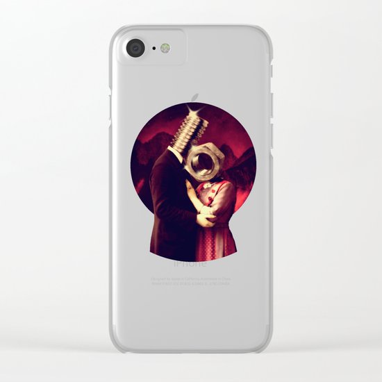 Screw Love Clear iPhone Case