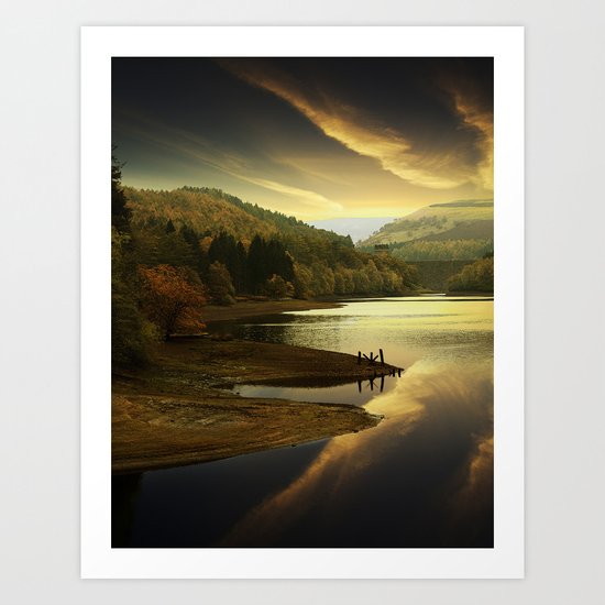 Derwent Sunset Art Print