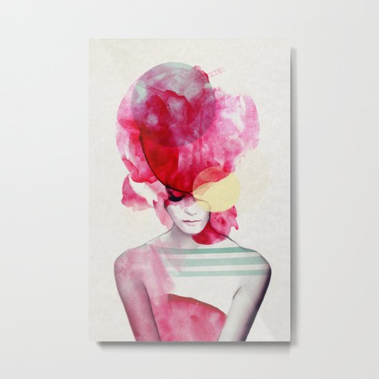 Bright Pink - Part 2 Metal Print