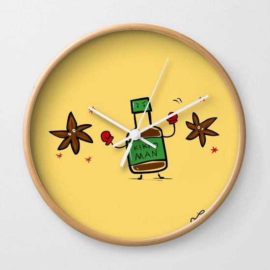 Soy Sauce & Anise Wall Clock