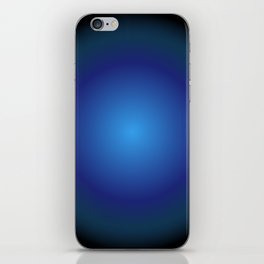 Hypnotic - Blue Colourful Abstract Art Design Pattern iPhone Skin