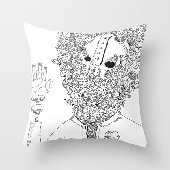 Self Throw Pillow