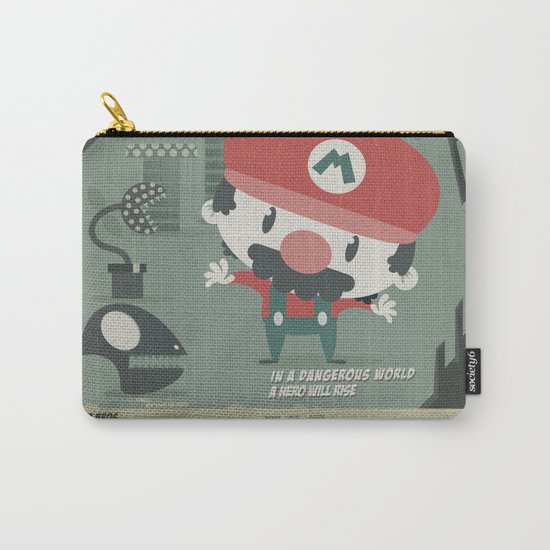 mario bros 4 fan art Carry-All Pouch
