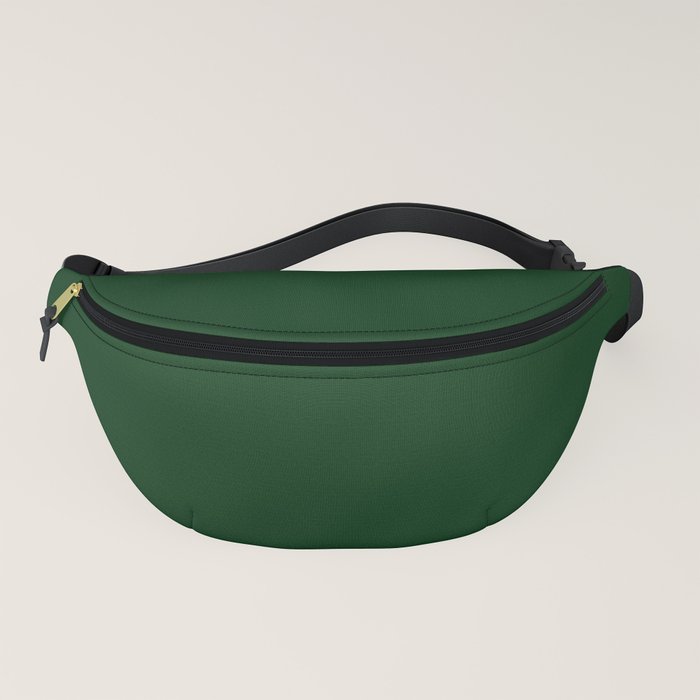 clear green fanny pack