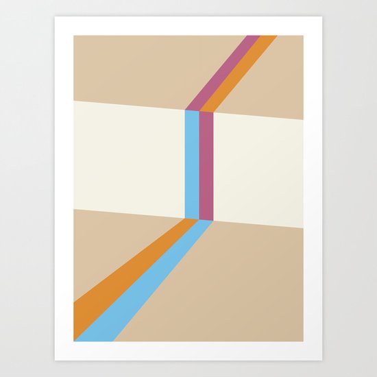 Poligonal 177 Art Print