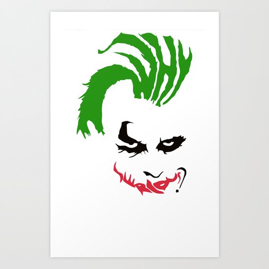 Joker Art Print