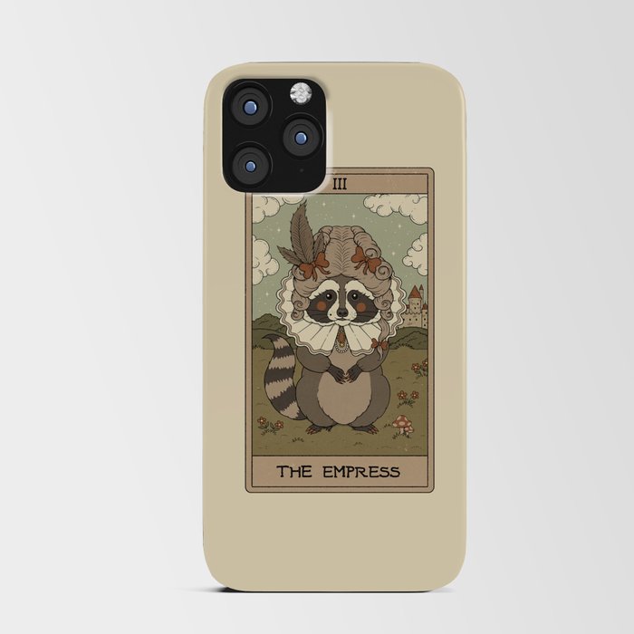 The Empress - Raccoons Tarot iPhone Card Case