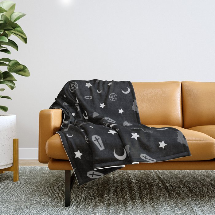 Goth sales throw blanket