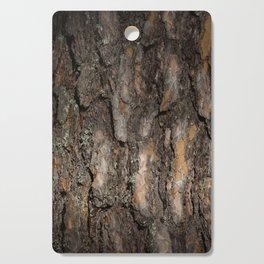 Pine bark close-up Cutting Board