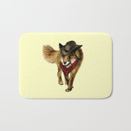 Fox Bath Mat