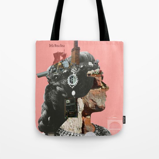 Crazy Woman - Della Mona Rosa Tote Bag