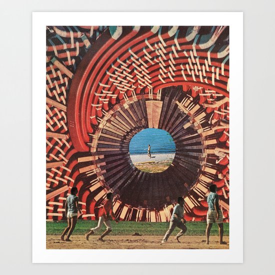 welcome to the machine Art Print