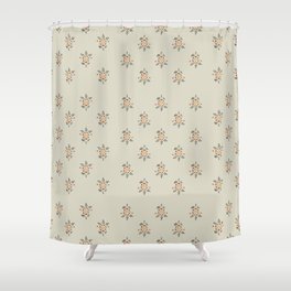 Minimalist Flower Shower Curtain