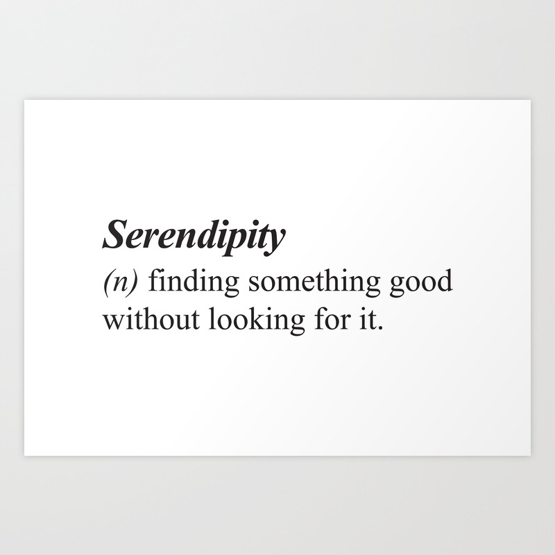 Means serendipity What Does
