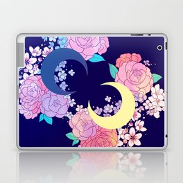 Floral Moon Laptop & iPad Skin