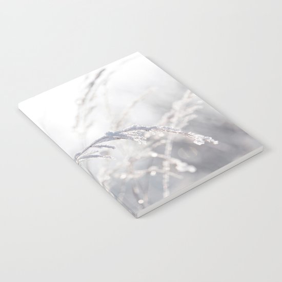 winter Pastel Notebook
