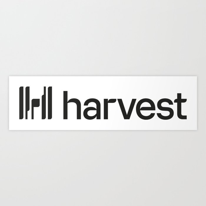 Harvest Logo Art Print