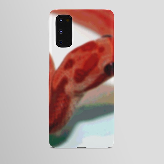 Red Corn Snake Android Case