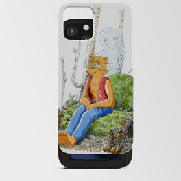 Kricket the cat iPhone Card Case