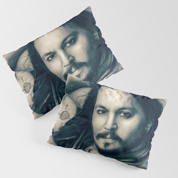Johnny Depp II. Pillow Sham by Thubakabra Society6