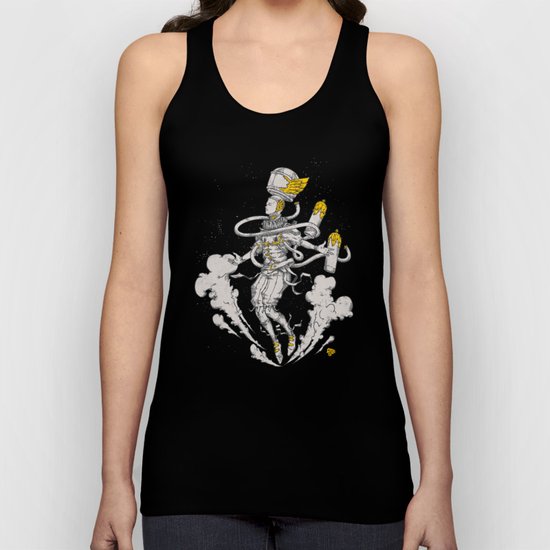 Vasto Cosmonaut Unisex Tank Top