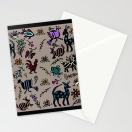 Happy Animals Stationery Cards