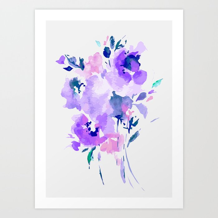 Flowers 7 Art Print