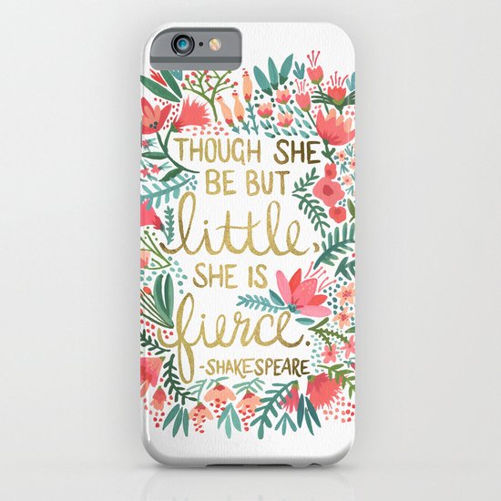 Little & Fierce iPhone & iPod Case
